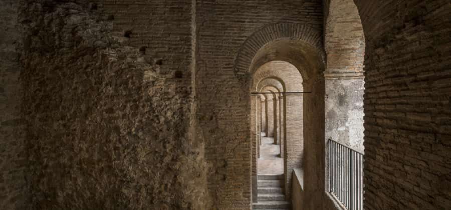 Camminamento delle Mura Aureliane di Via Campania