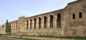 Camminamento delle Mura Aureliane di Viale Pretoriano